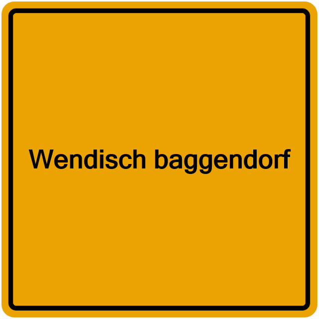 Einwohnermeldeamt24 Wendisch baggendorf